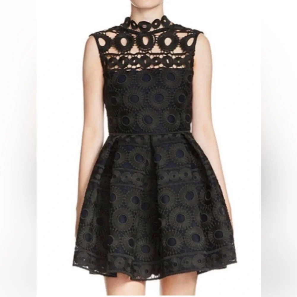 Maje Black Lace Dress - Picture 6 of 7